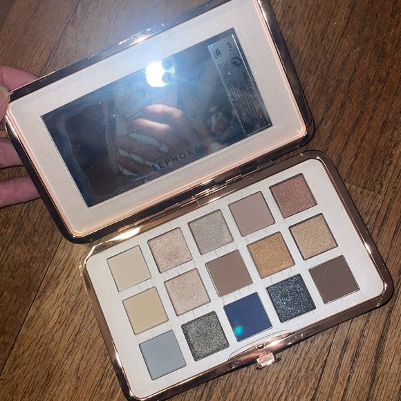 •SEPHORA•NWT 15-NEUTRAL COLORS EYESHADOW PALETTE MATTE & SHIMMER - Picture 5 of 5